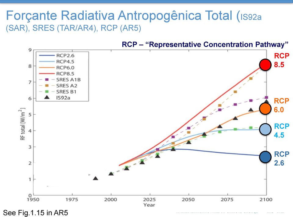 RCP Representative Concentration Pathway