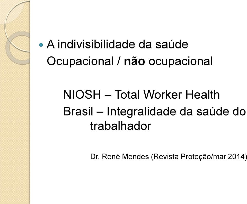 Brasil Integralidade da saúde do
