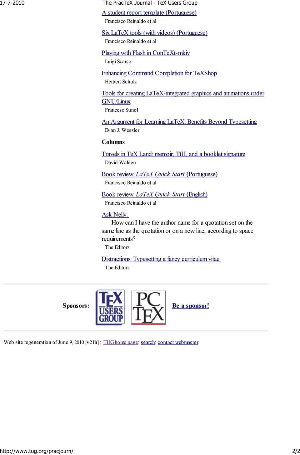 Learning LaTeX: Benefits Beyond Typesetting Evan J.