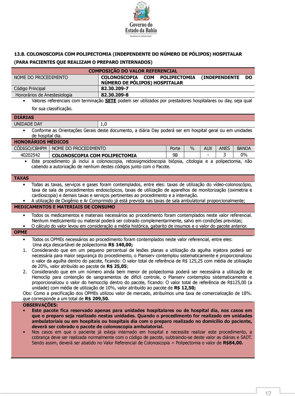 DIÁRIAS UNIDADE DAY 1,0 Conforme as Orientações Gerais deste documento, a diária Day poderá ser em hospital geral ou em unidades de hospital dia.