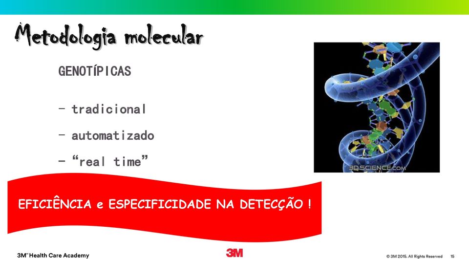 time EFICIÊNCIA e ESPECIFICIDADE NA