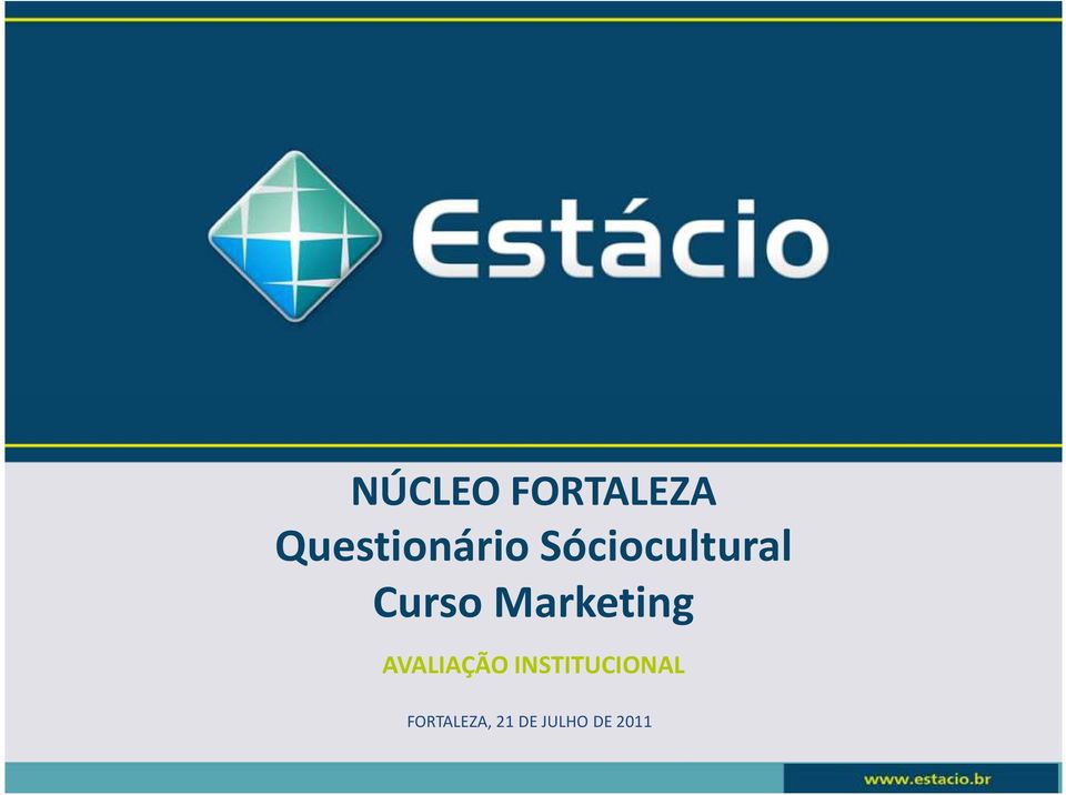 Curso Marketing AVALIAÇÃO