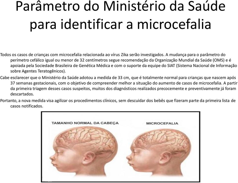 com o suporte da equipe do SIAT (Sistema Nacional de Informação sobre Agentes Teratogênicos).