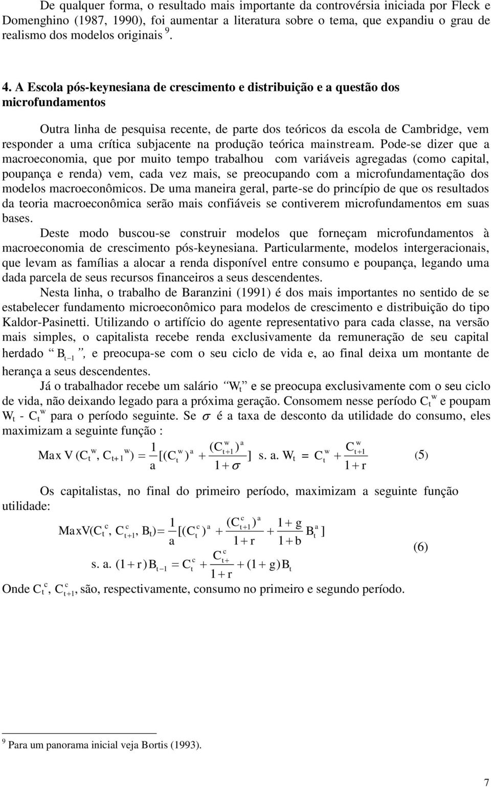 eória mainsream.