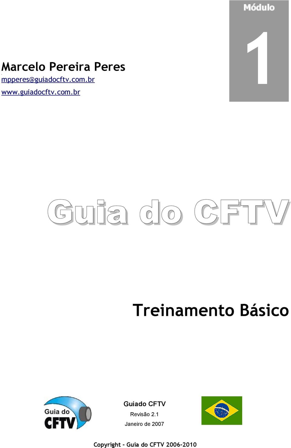 br Guia do CFTV Treinamento Básico
