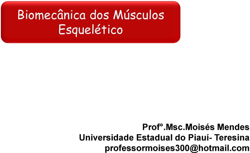 Moisés Mendes Universidade