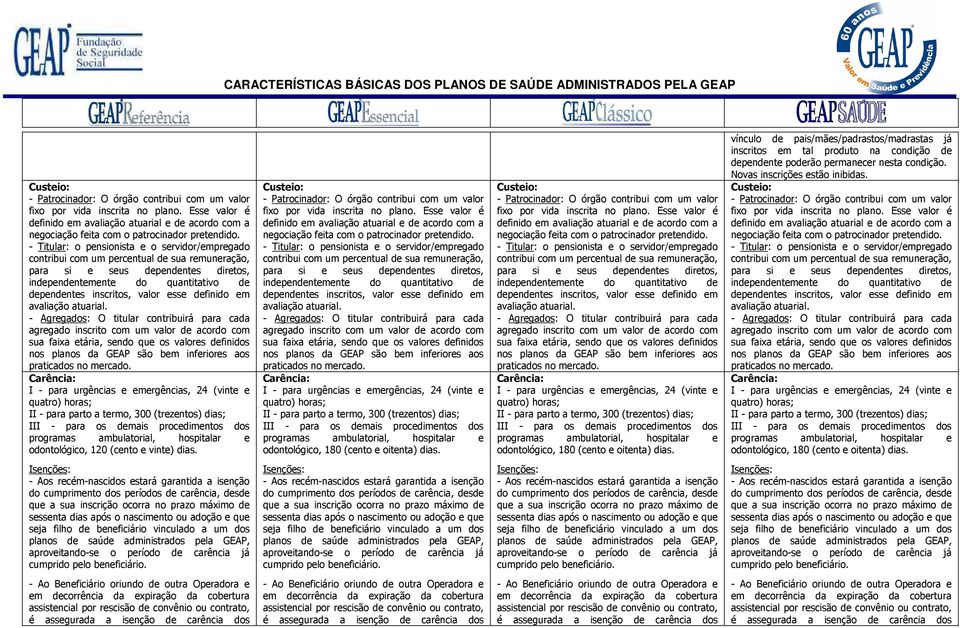 inscritos em tal produto na condição de dependente