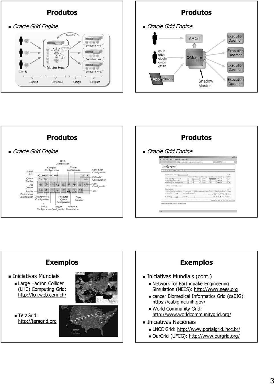 org cancer Biomedical Informatics Grid (cabig): https://cabig.nci.nih.gov/ World Community Grid: http://www.