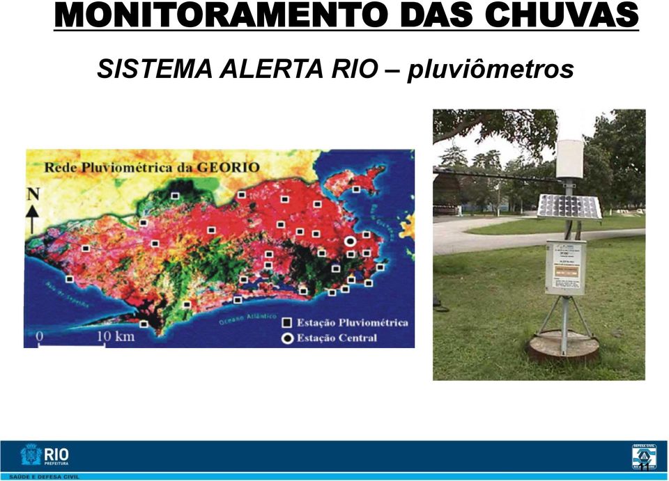 pluviômetros Epidemias Prefeitura do