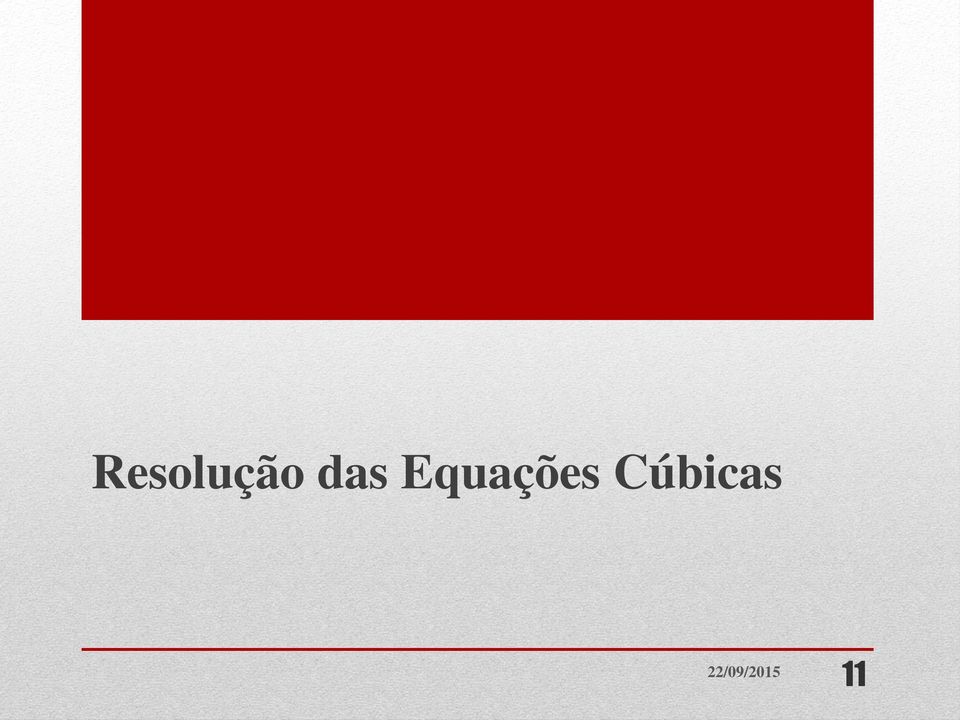 Equações