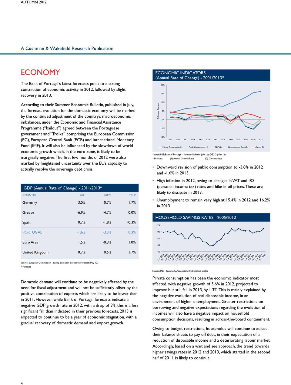 under the Economic and Financial Assistance Programme ( bailout ) agreed between the Portuguese government and Troika comprising the European Commission (EC), European Central Bank (ECB) and