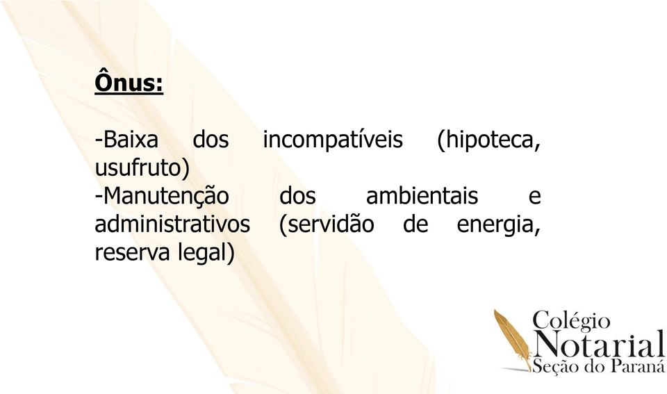 dos ambientais e administrativos