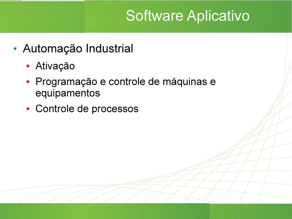 Programação e controle de