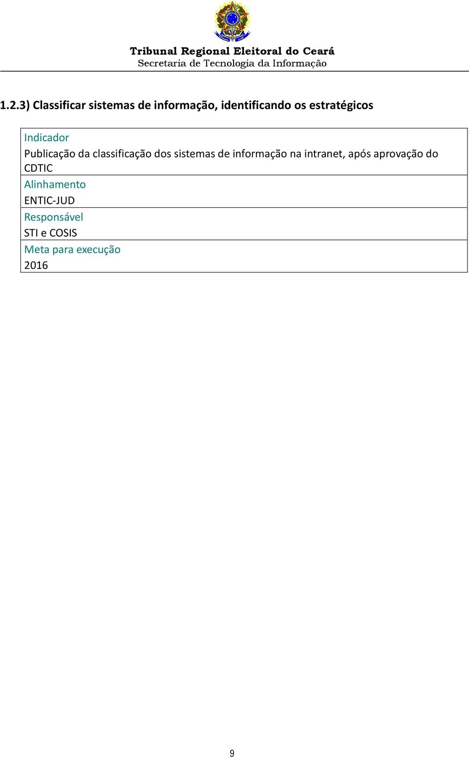 classificação dos sistemas de informação na