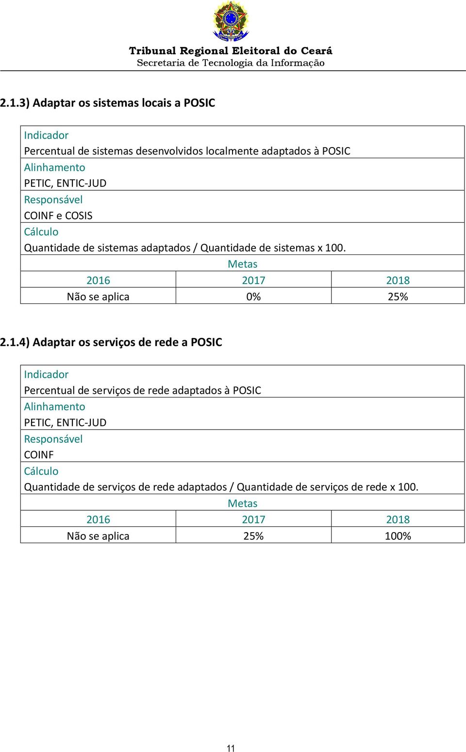 Não se aplica 0% 25% 2.1.