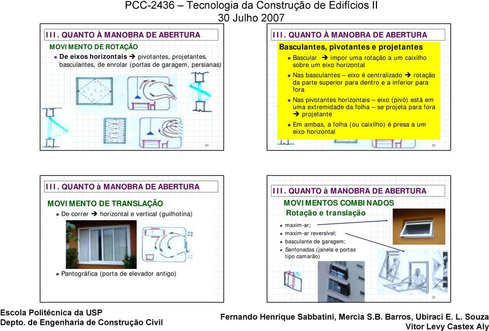 De Bascular eixos $ horizontais impor uma $ rotação pivotantes, a um caixilho sobre projetantes, um eixo basculantes, horizontal de enrolar (portas de garagem, persianas, etc.)!