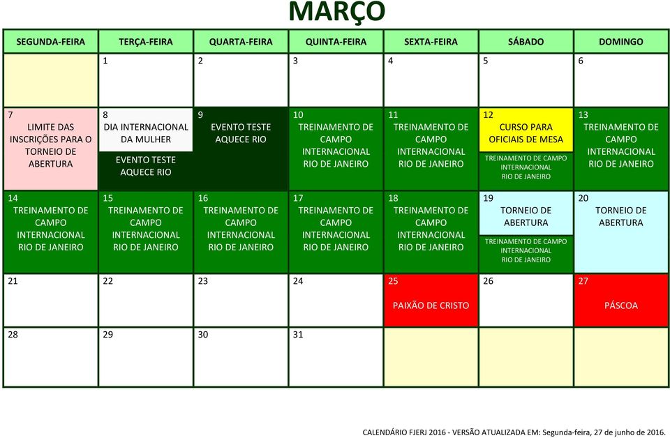 OFICIAIS DE MESA INTER 13 INTER 14 INTER 15 INTER INTER 17 INTER 1 INTER 19 TORNEIO DE