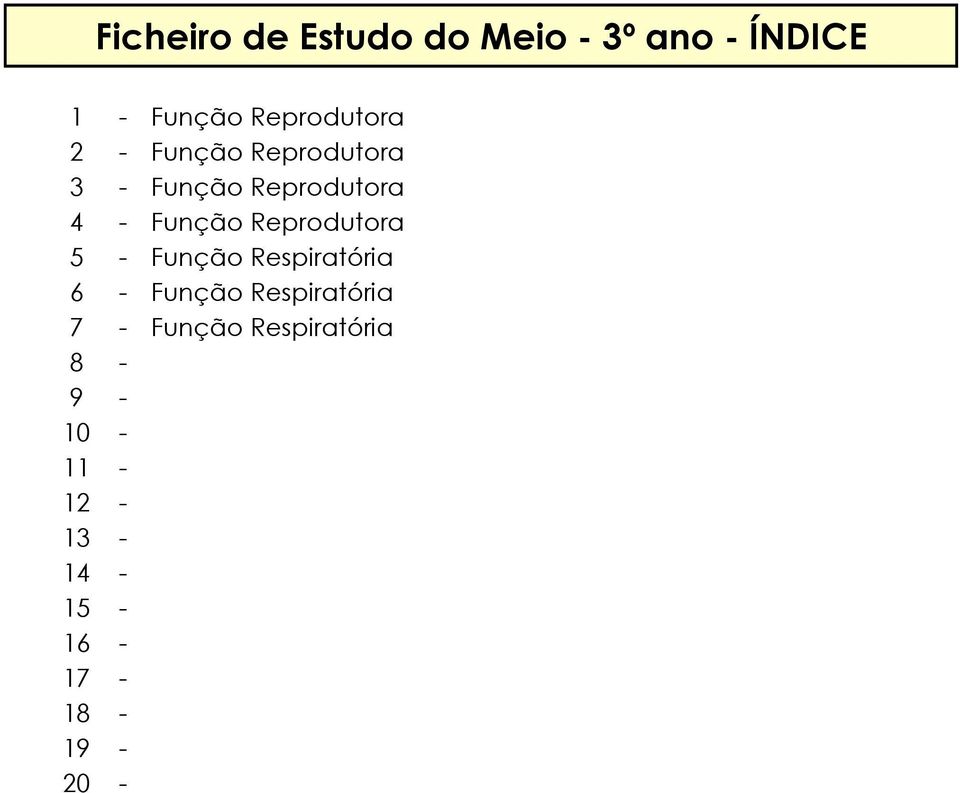 Função Respiratória 6 - Função Respiratória 7 - Função