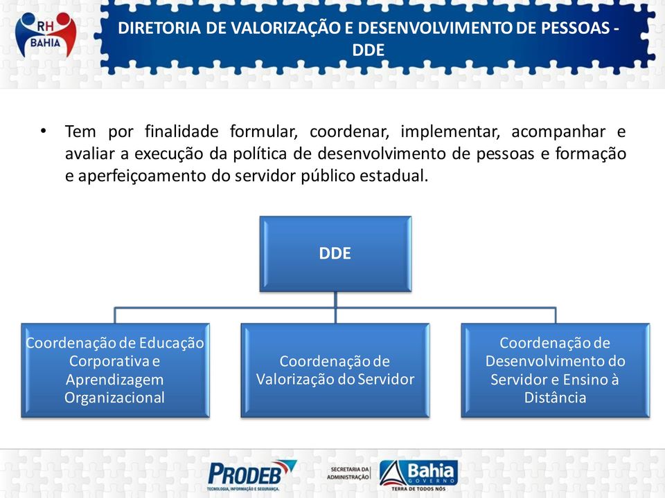 aperfeiçoamento do servidor público estadual.