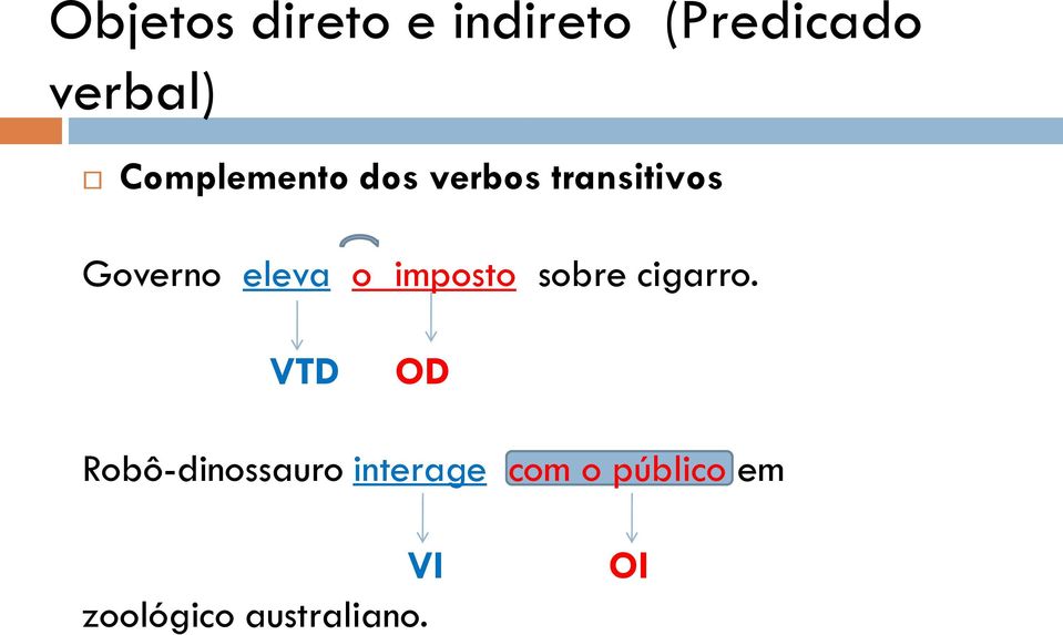 o imposto sobre cigarro.