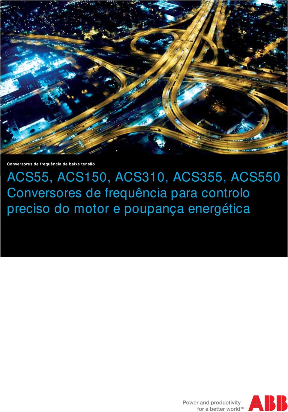 ACS550 Conversores de frequência para