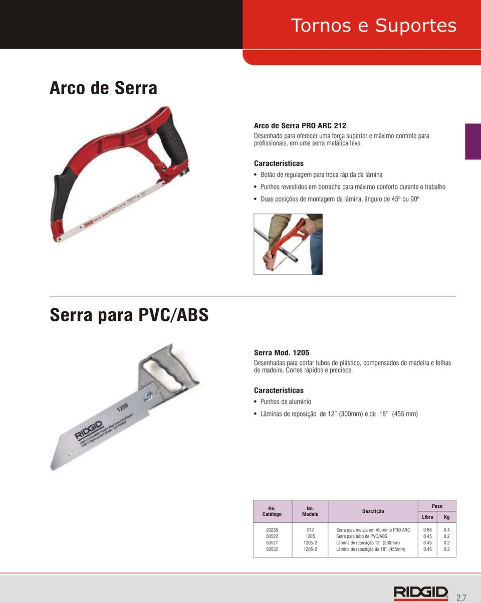 90º Serra para PVC/ABS Serra Mod. 20 Desenhadas para cortar tubos de plástico, compensados de madeira e folhas de madeira. Cortes rápidos e precisos.