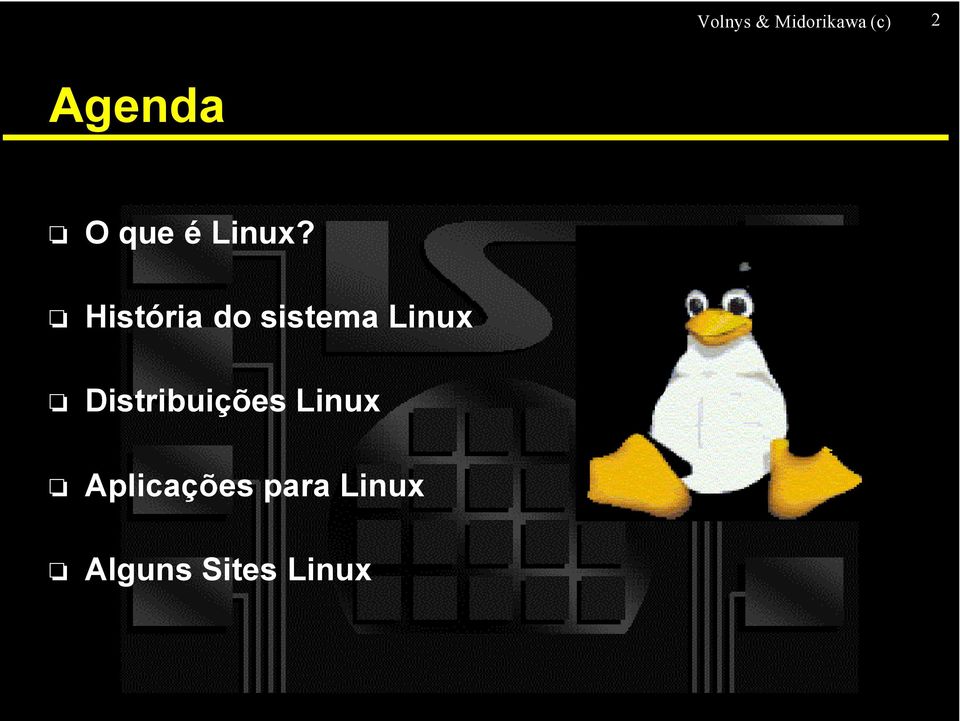 História do sistema Linux