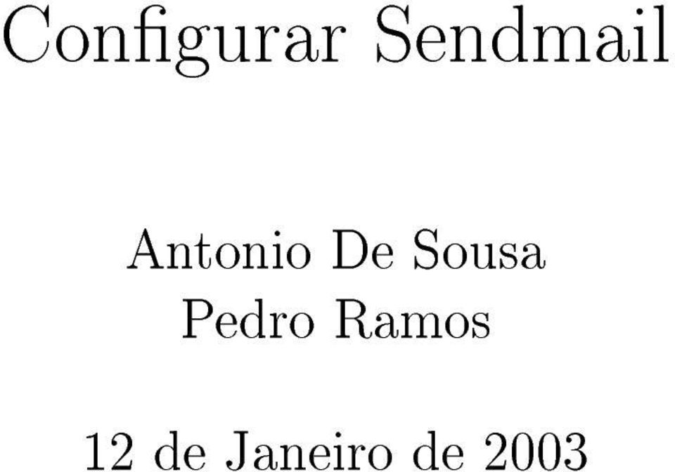 De Sousa Pedro