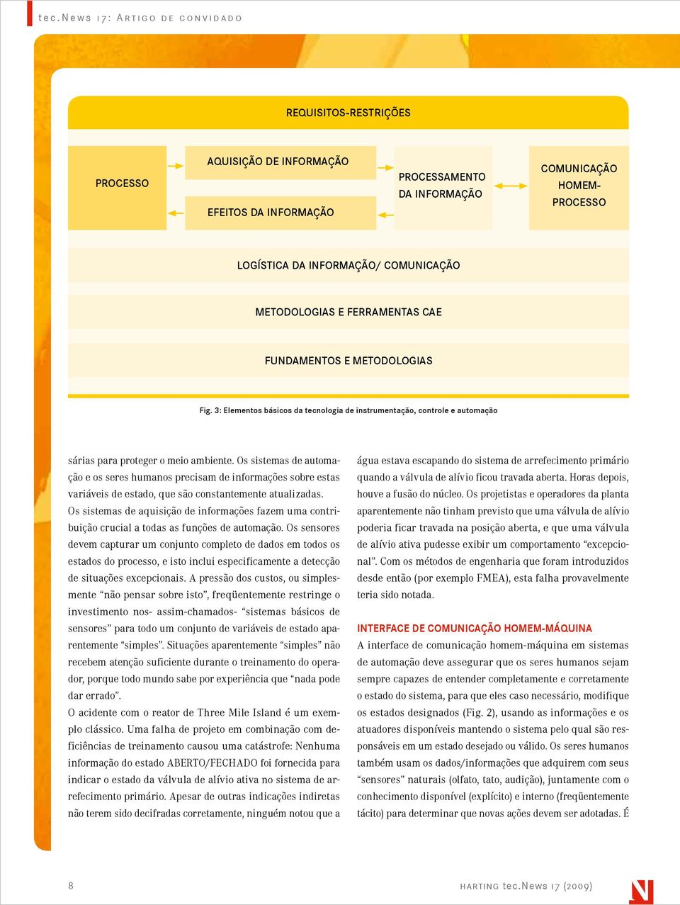 Os sistemas de automação e os seres humanos precisam de informações sobre estas variáveis de estado, que são constantemente atualizadas.