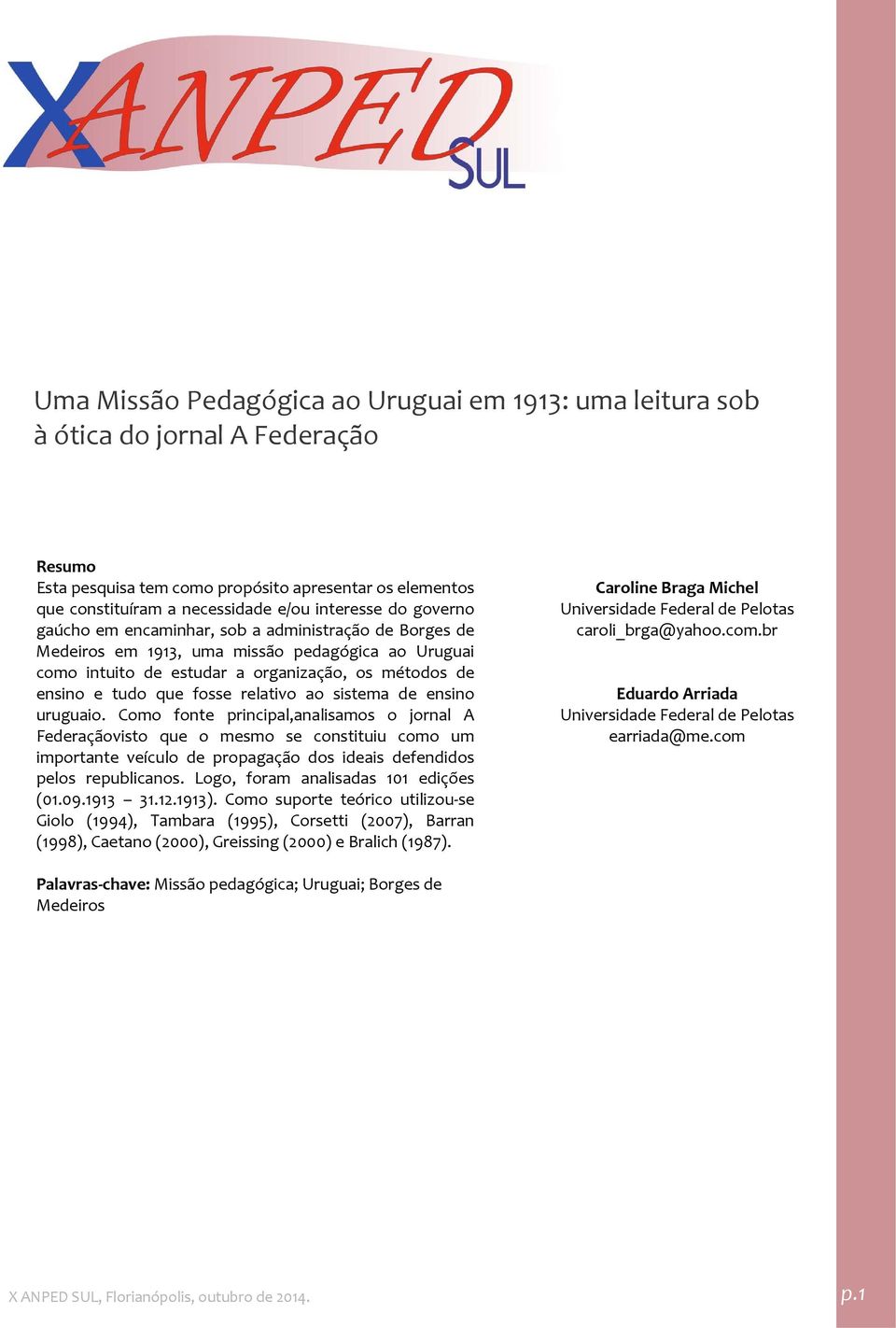 relativo ao sistema de ensino uruguaio.