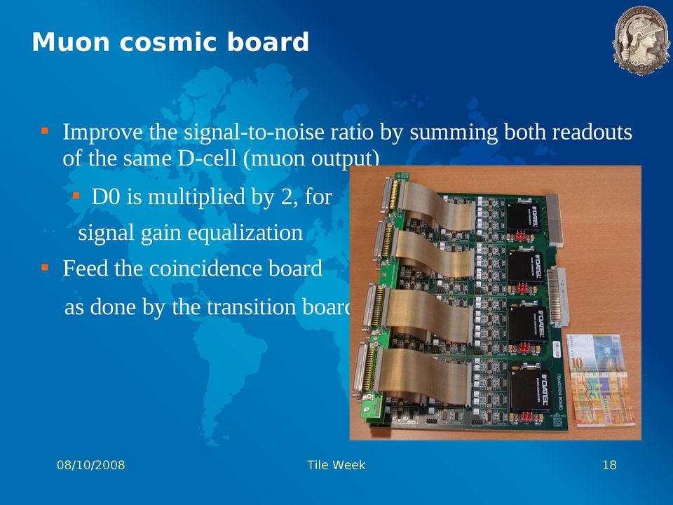 multiplied by 2, for signal gain equalization Feed the