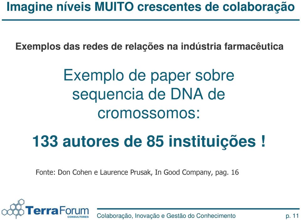 farmacêutica Exemplo de paper sobre sequencia de DNA