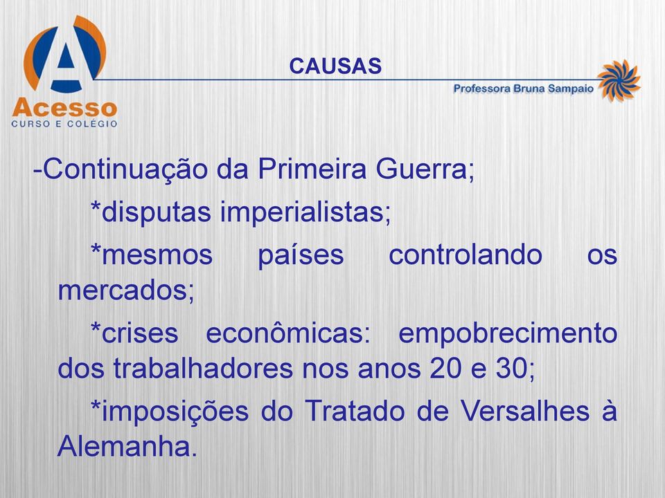 *crises econômicas: empobrecimento dos trabalhadores