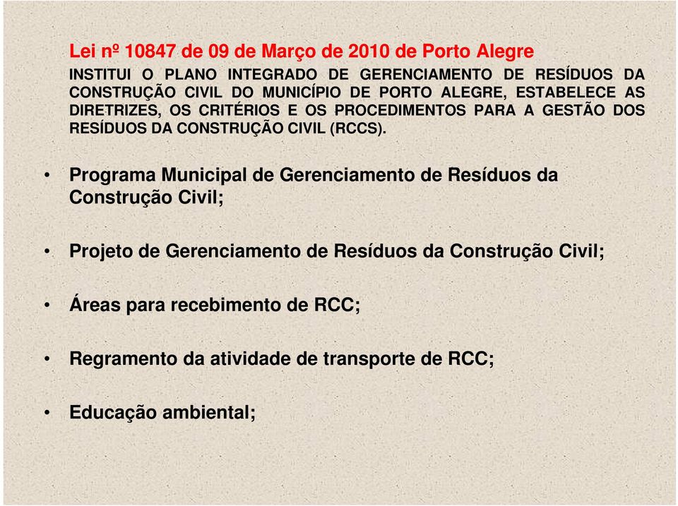 CONSTRUÇÃO CIVIL (RCCS).