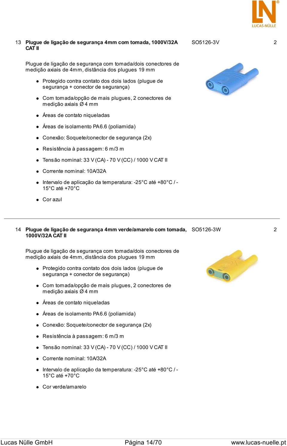 isolamento PA 6.