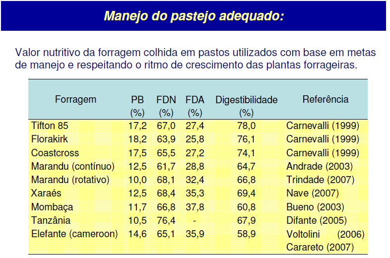 500 A A A contínua Altura do pasto (cm) 10 20 30 40 Taxa de Lotação 9,53 7,50 6,71 4,10 10.500 9.