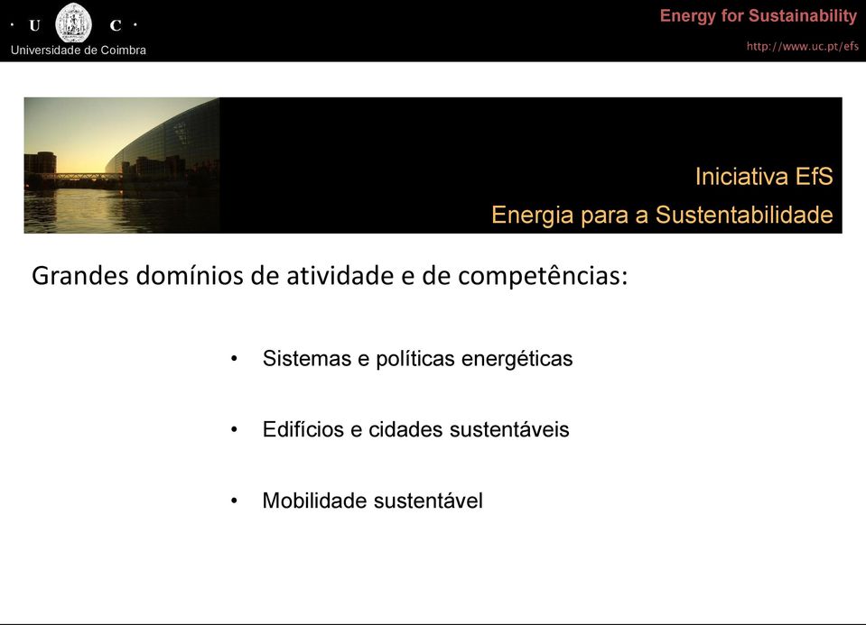 energéticas Edifícios e cidades