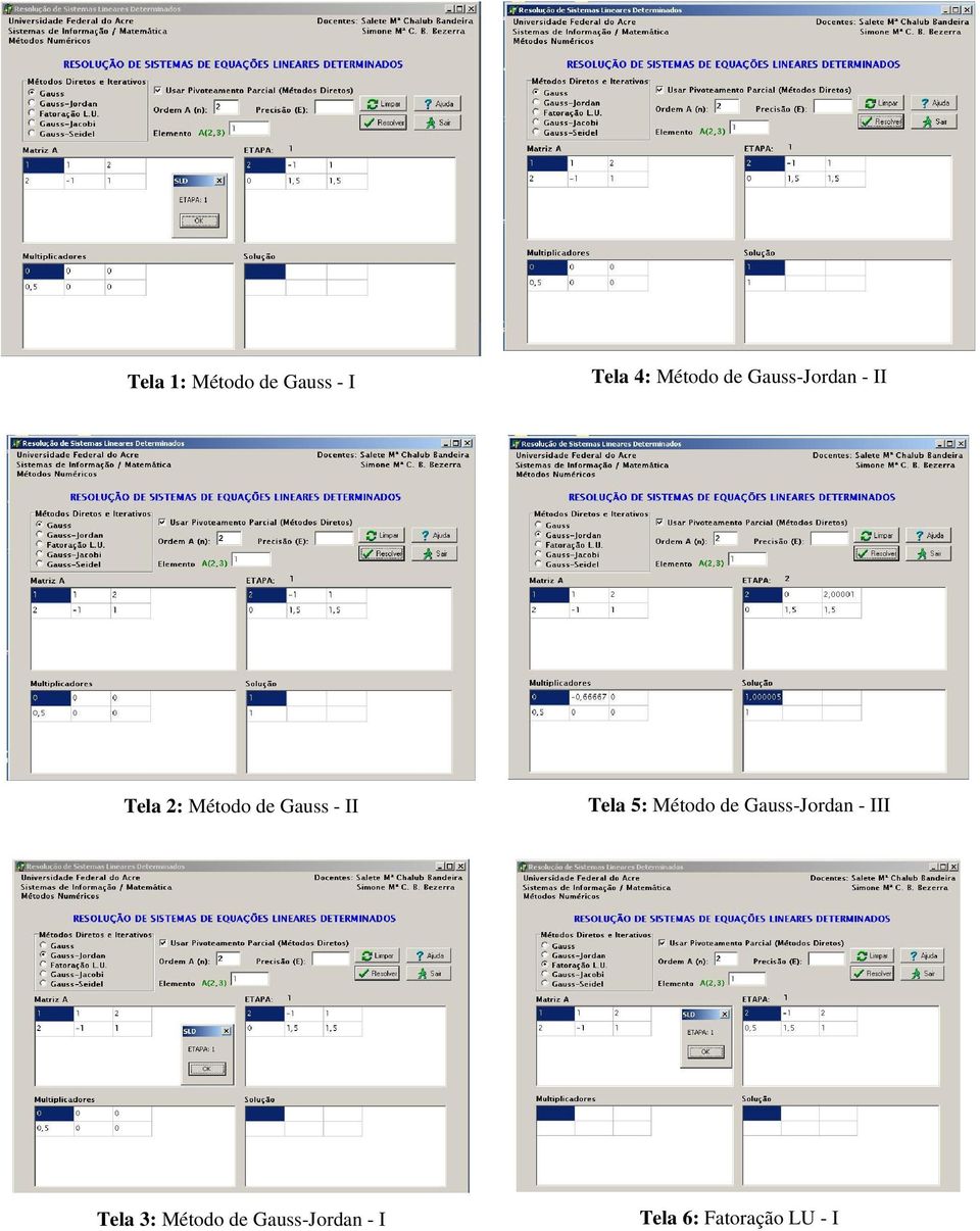 Tel 5: Método de Guss-Jord - III Tel 3: