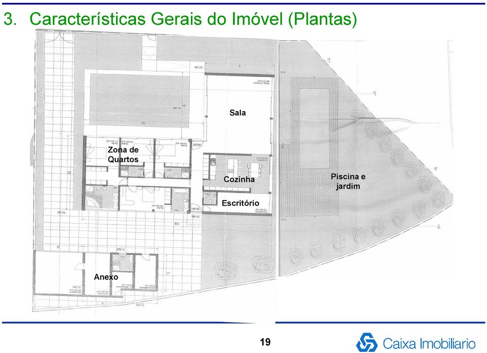 Zona de Quartos Cozinha