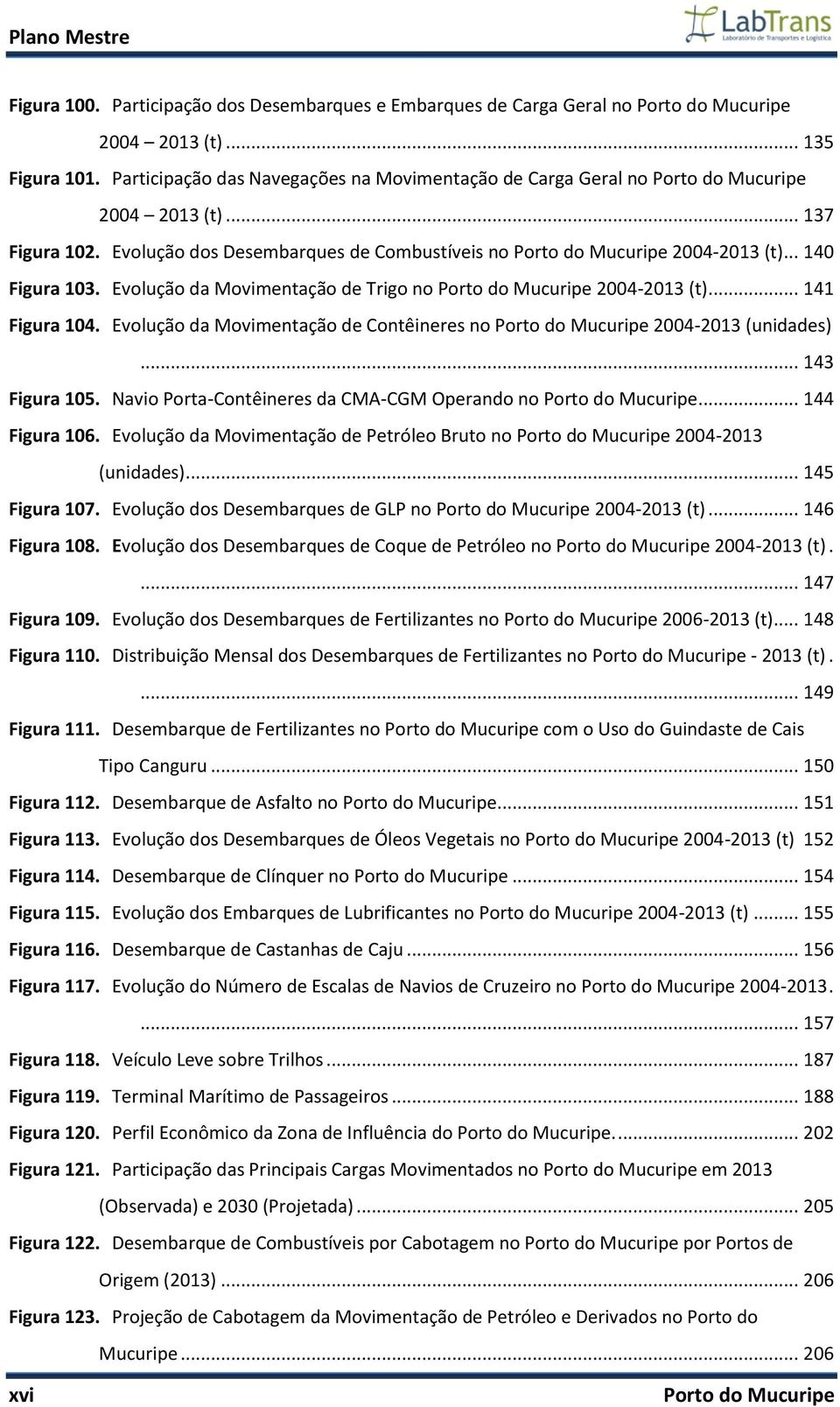 .. 140 Figura 103. Evolução da Movimentação de Trigo no Porto do Mucuripe 2004-2013 (t)... 141 Figura 104. Evolução da Movimentação de Contêineres no Porto do Mucuripe 2004-2013 (unidades).