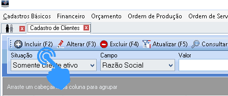 Cadastro de Clientes Uma boa gestão começa na importância dada ao cadastro de clientes.