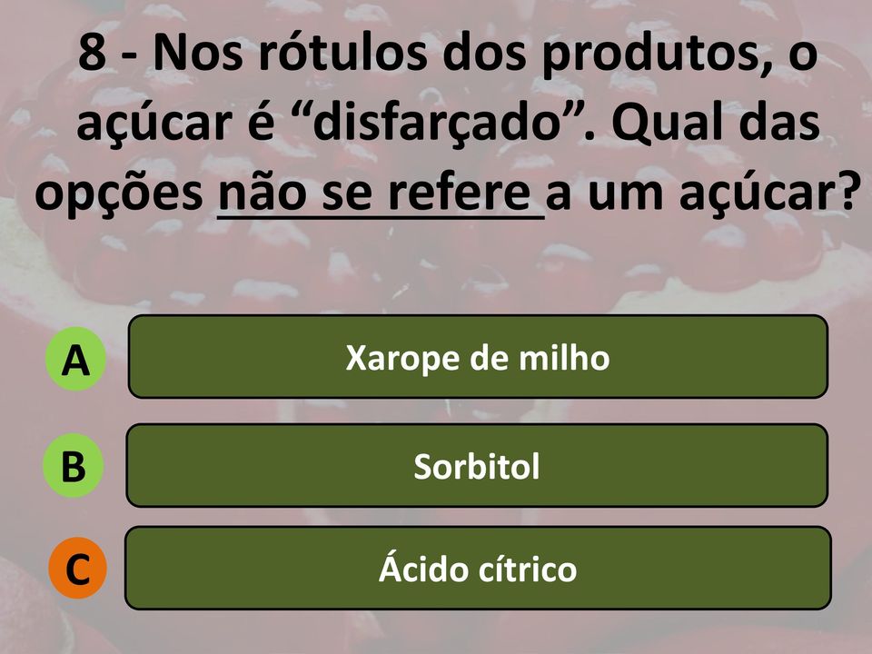 Qual das opções não se refere a