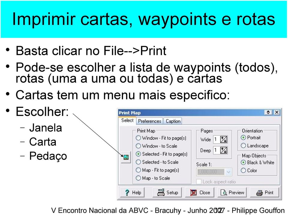 cartas Cartas tem um menu mais especifico: Escolher: Janela Carta