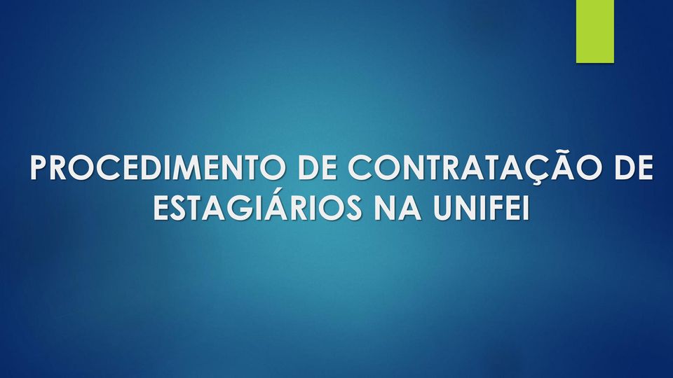 CONTRATAÇÃO 