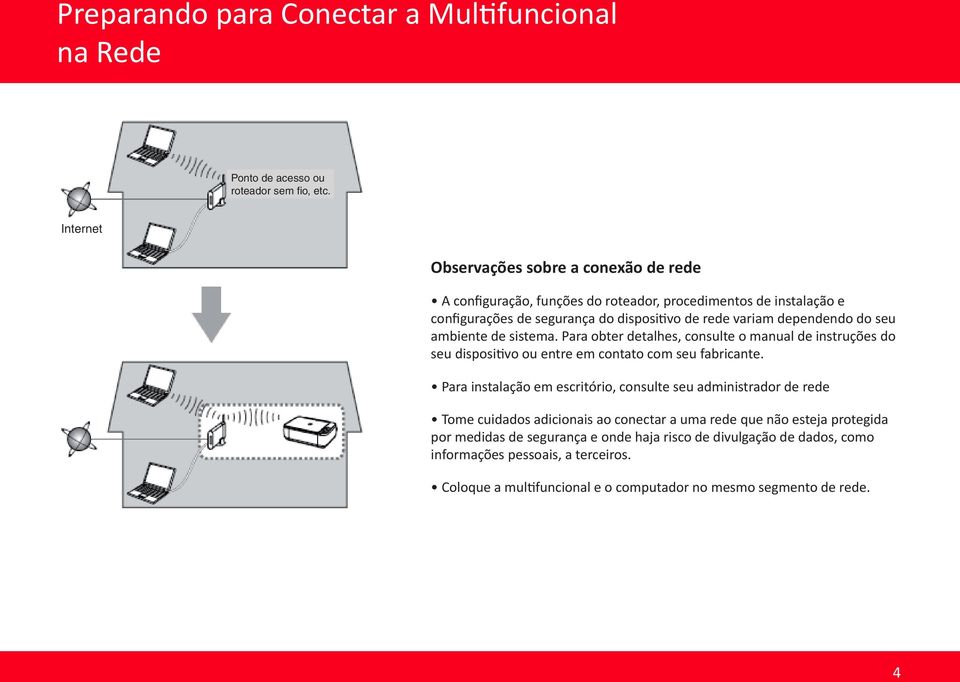 do seu ambiente de sistema. Para obter detalhes, consulte o manual de instruções do seu dispositivo ou entre em contato com seu fabricante.