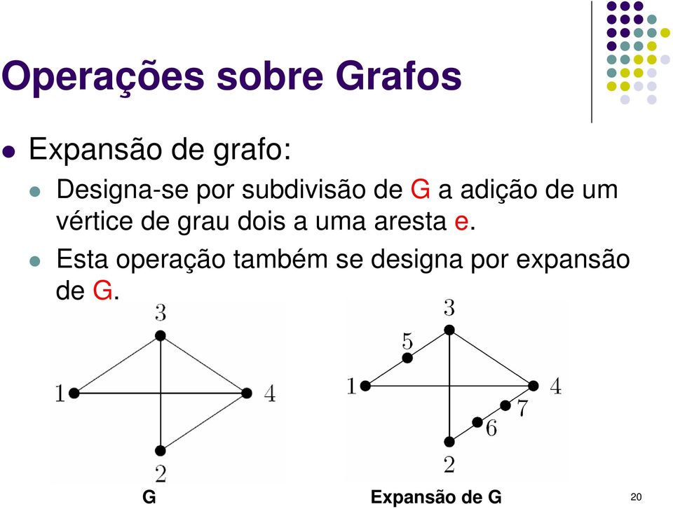 vértice de grau dois a uma aresta e.