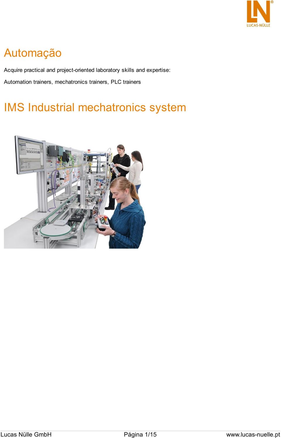 mechatronics trainers, PLC trainers IMS Industrial