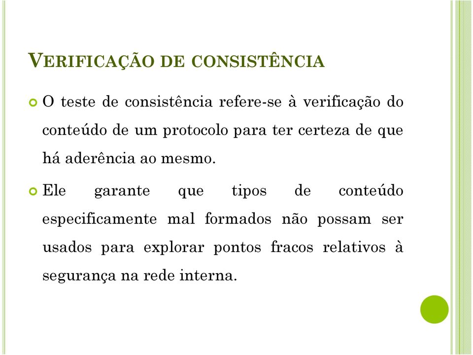 Ele garante que tipos de conteúdo especificamente mal formados não possam