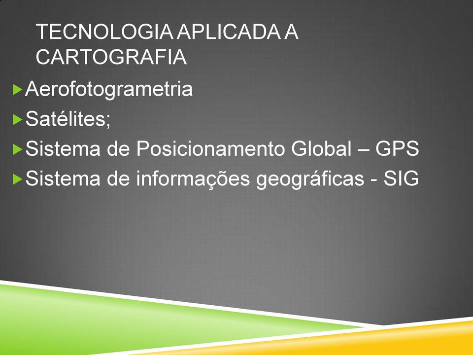 Sistema de Posicionamento Global