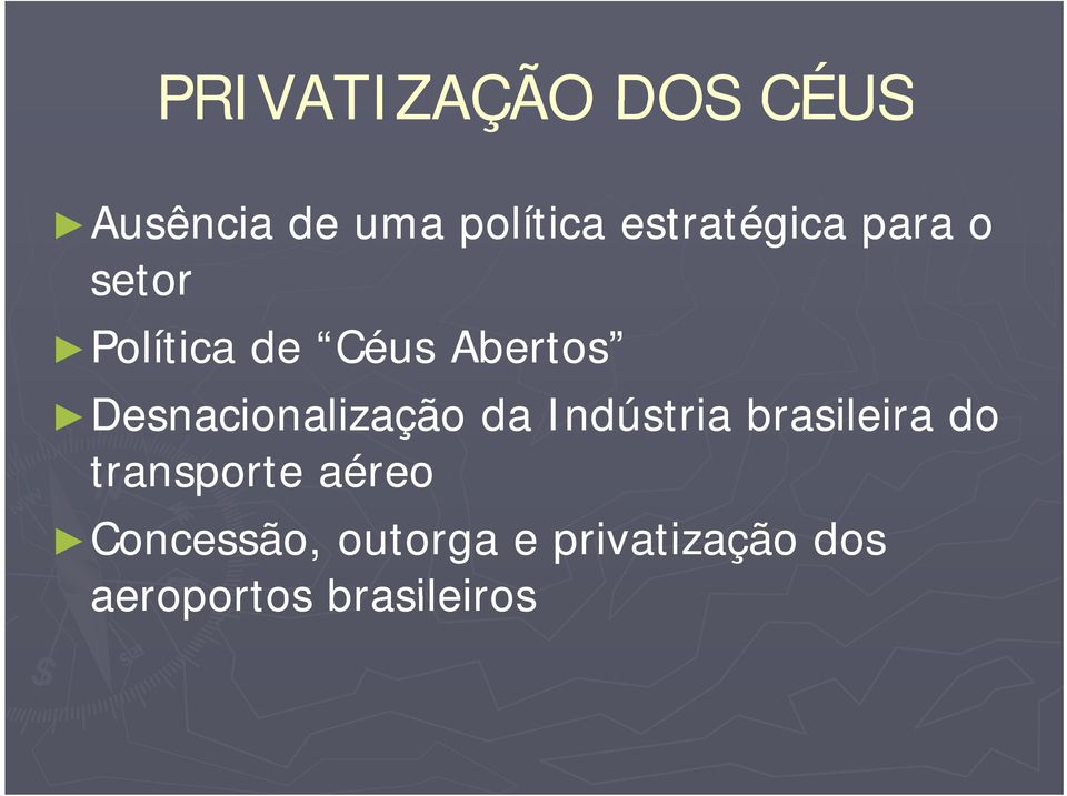 Desnacionalização i ã da Indústria brasileira i do